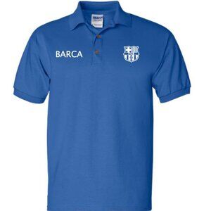 FC Barcelona blue and white polo men